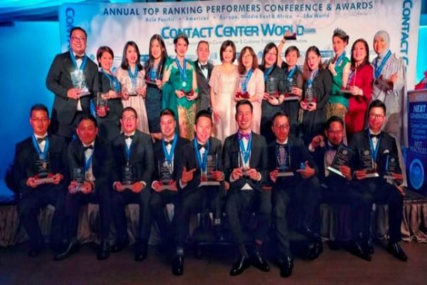  Halo BCA Raih 26 Penghargaan di Top Ranking Perfomance Award Contact Center World