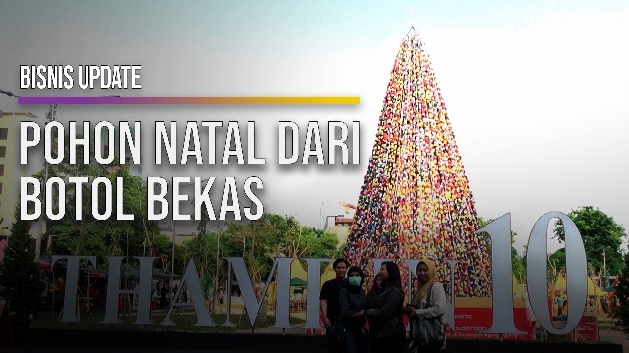  Pemprov DKI Hadirkan Pohon Natal Persatuan di Thamrin 10