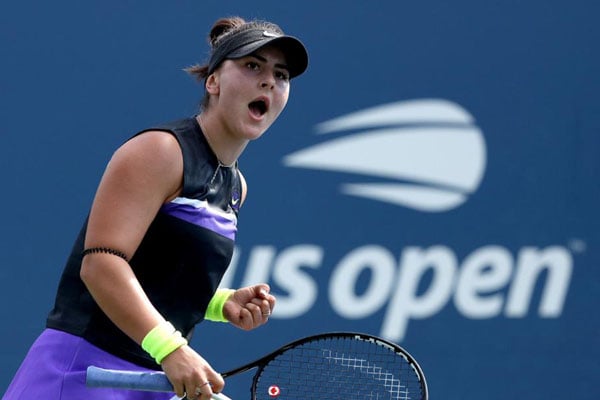  Juara US Open Bianca Andreescu Masih Terhalang Cedera Lutut