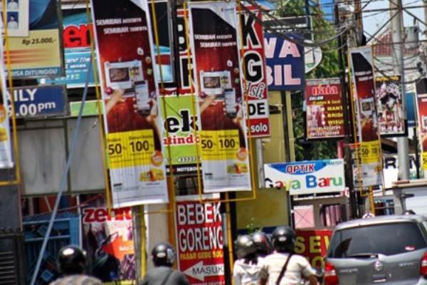  Pendapatan Pajak Reklame Kota Palembang Tembus 100 Persen