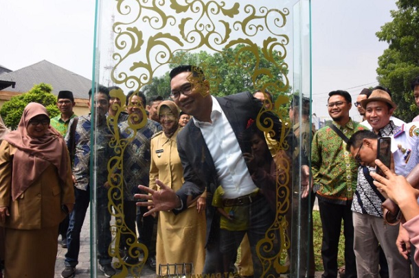  Ridwan Kamil Resmikan Taman Pusdai