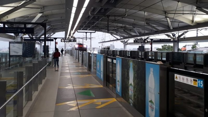  MRT Jakarta Beroperasi Normal Walau Banjir di Mana-mana