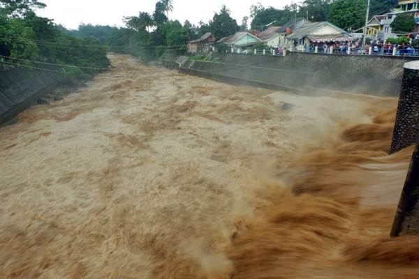  Tinggi Air Bendung Katulampa Naik Menjadi Siaga Dua