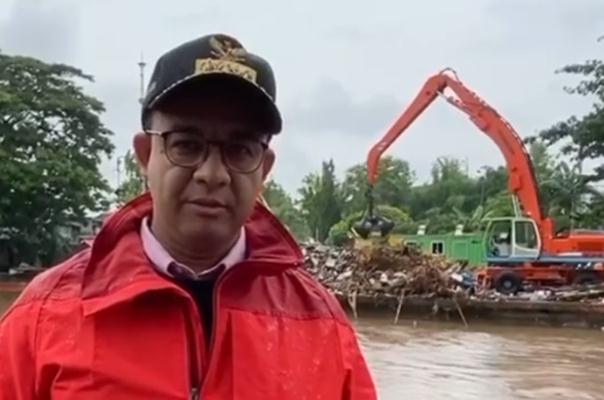  Jakarta Dikepung Banjir, Ini Komentar dan Instruksi Anies kepada Jajarannya