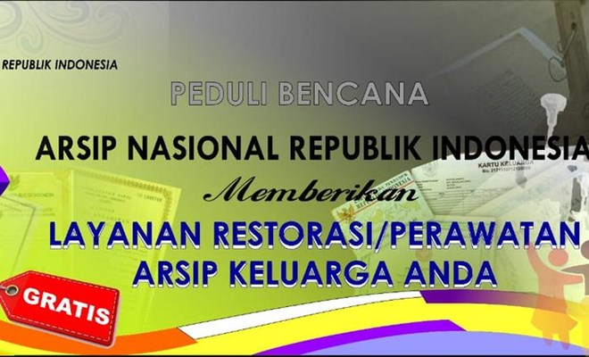  Banjir Jabodetabek, ANRI Buka Layanan Gratis Perbaikan Arsip Keluarga