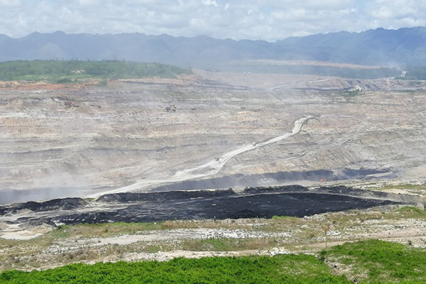 Salah satu lokasi pertambangan batu bara di Kalimantan Timur./Bisnis-Rachmad Subiyanto