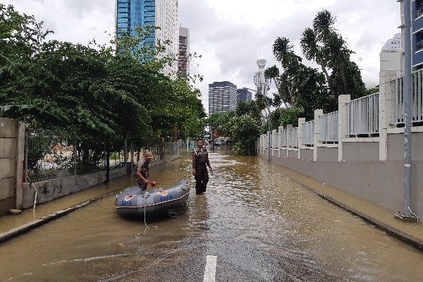  Jangan Lupa, Ada Banjir Juga di Pusat Jakarta