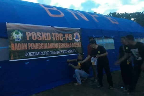  Pemkab Gowa Mulai Operasikan Posko Siaga Bencana