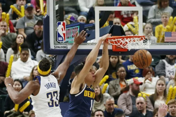  Hasil Basket NBA, Trio Denver Nuggets Hajar Indiana Pacers