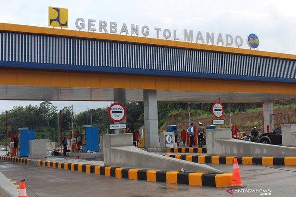  Tol Manado-Bitung Sepanjang 21 Km Dioperasikan Januari
