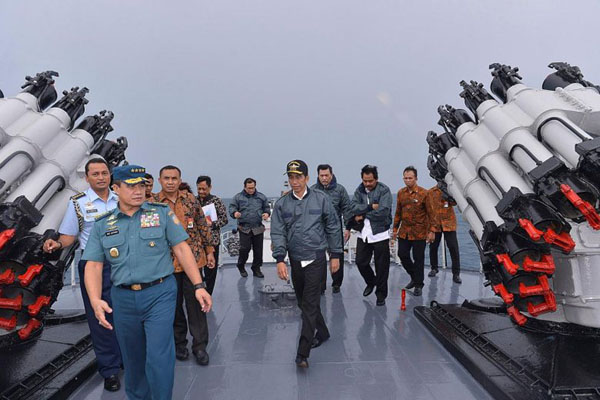  Sengketa Natuna, Jokowi : Tidak Ada Tawar Menawar
