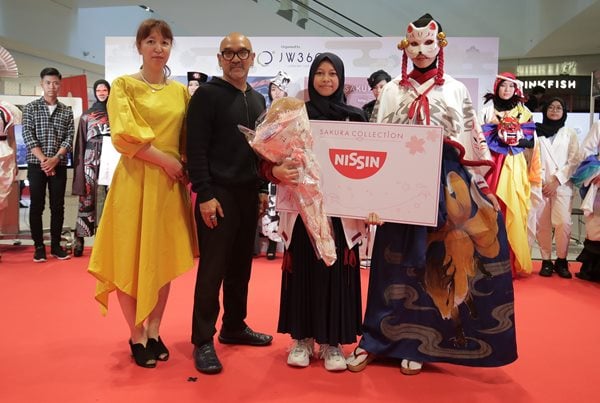  Siswa SMK NU Banat Kudus Ukir Prestasi di Grand Prix Sakura Collection Singapura