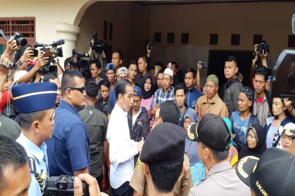  Banjir Bandang di Lebak, Jokowi Perintahkan Penambangan Emas Liar Dihentikan