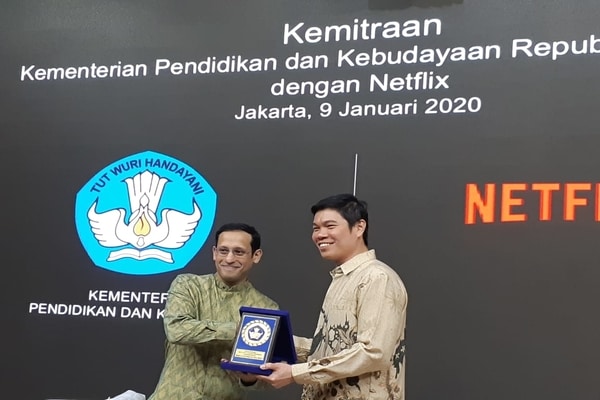  Nadiem Berharap Berkat Kemitraan dengan Netflix, Indonesia jadi Destinasi Syuting Dunia