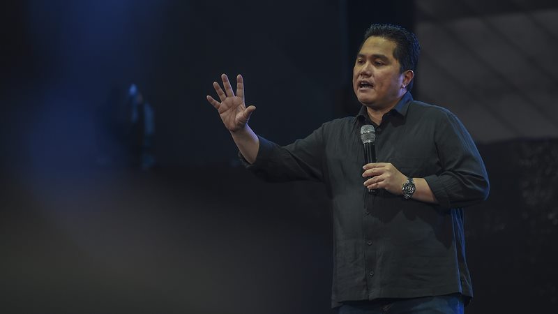  Erick Thohir Cerita Punya 12 KPI dari Jokowi