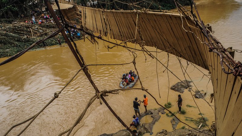  18 Pesantren di Lebak Rusak Parah Diterjang Banjir