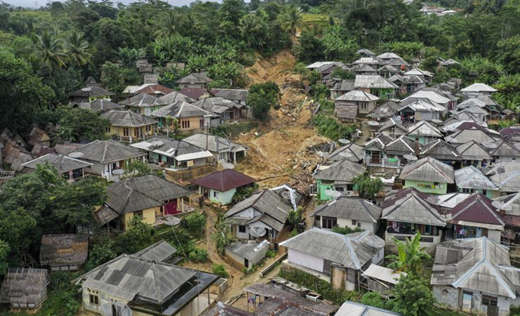  BNPB Petakan Lahan Rehabilitasi Pascalongsor di Bogor