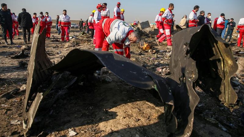  Kotak Hitam Pesawat Ukraina Ditembak Iran Dibawa ke Prancis