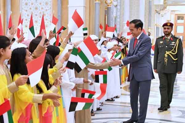  Putra Mahkota UEA Tiru Cara Indonesia Sambut Tamu