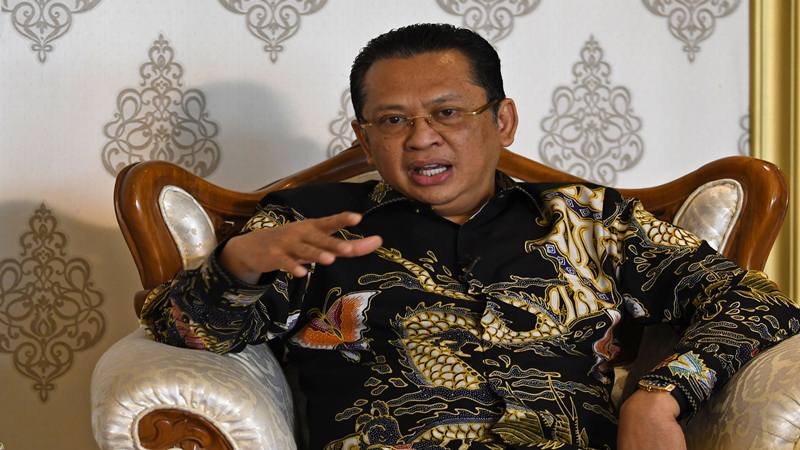  Ketua Majelis Permusyawaratan Rakyat (MPR) Bambang Soesatyo/Antara