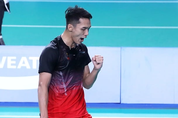  Hasil Indonesia Masters 2020: Jonatan Ikuti Langkah Ginting ke Perempat Final