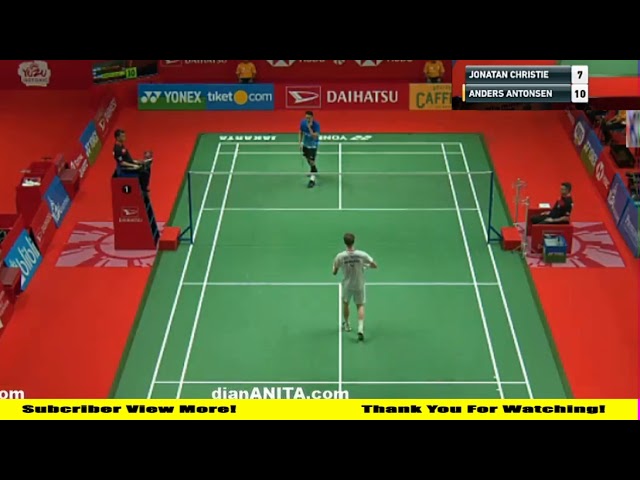  Jonatan Cristie Kandas Ditekuk Anders Antonsen, Keluhkan Angin