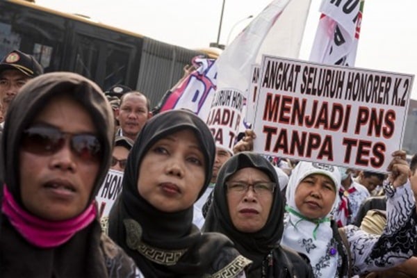  Pemkot Palembang Putus Kontrak 50 Orang Tenaga Honorer