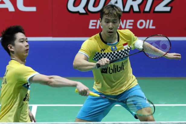  Hasil Final Indonesia Masters 2020: Kevin/Marcus Pertahankan Gelar Juara