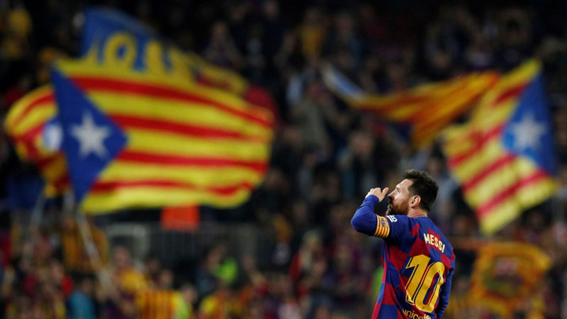  Lionel Messi Bawa Kemenangan Barcelona Atas Granada di Debut Setien