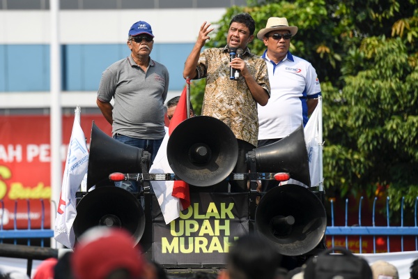  Ancam Mogok Kerja, Buruh Demo Hari Ini di DPR