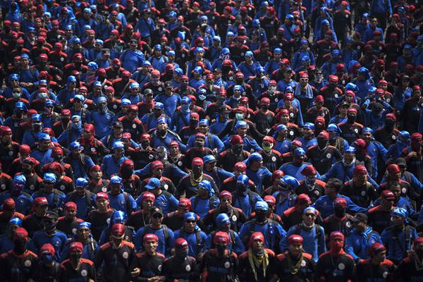  Demo Buruh, Polda Metro Jaya dan TNI Siagakan 6.013 Personel