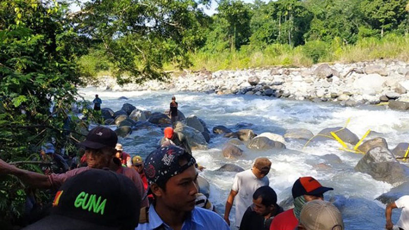  Jembatan Gantung di Bengkulu Ambruk, 9 Tewas