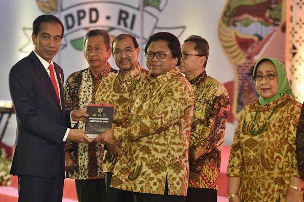  Pimpinan DPD Melobi Wapres Ma\'ruf untuk Buka lagi Pemekaran Wilayah
