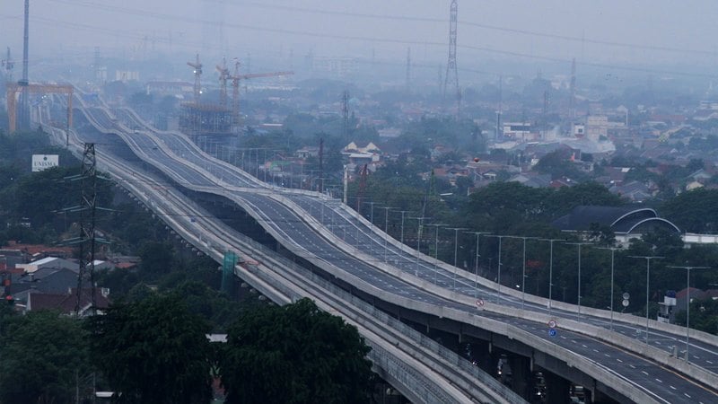  INFRASTRUKTUR KONEKTIVITAS : Sejumlah Tol Baru Siap Operasi