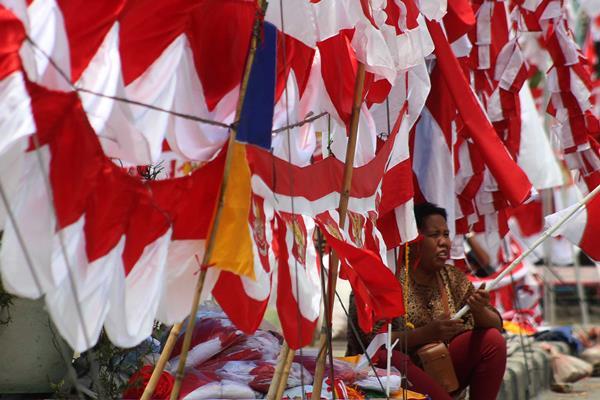  Hari Patriotik, Bendera Merah Putih Sepanjang 2.300 Meter Dibentangkan di Gorontalo