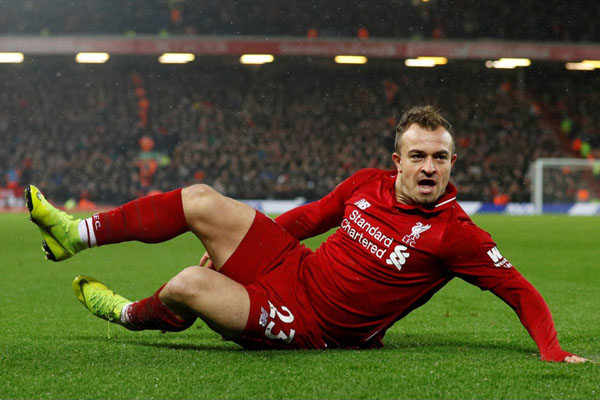  Liverpool Tolak Lepas Xherdan Shaqiri Meski Jarang Bermain