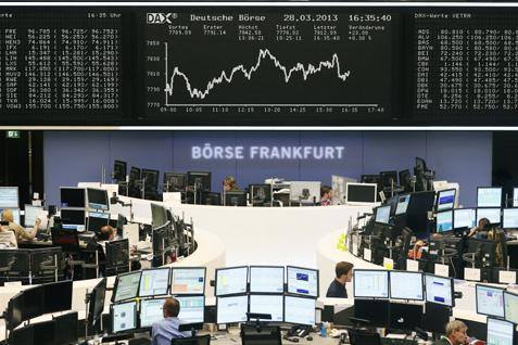  Sentimen Bisnis Jerman Bendung Virus, Bursa Eropa Turun 0,1 Persen