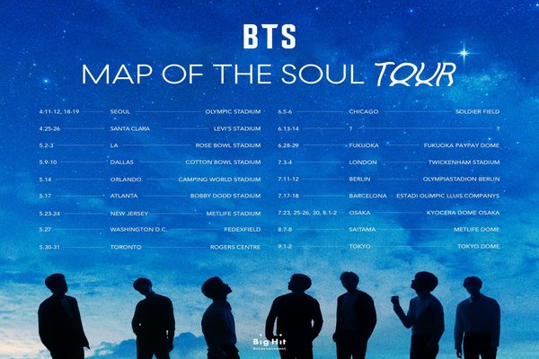  Indonesia \'Belum\' Masuk Daftar Tur Konser BTS Map of The Soul, Penggemar Bikin Petisi