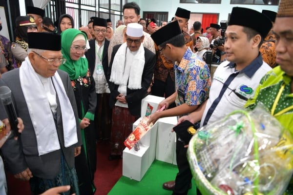  Hadiri Santri Digital Fest, Wapres Ma\'ruf Ingin Santri Makin Banyak yang Berwirausaha