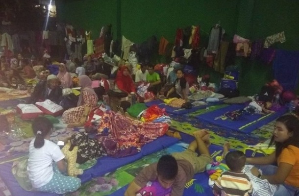  Dua Warga Meninggal di Posko Pengungsian Bencana Lebak