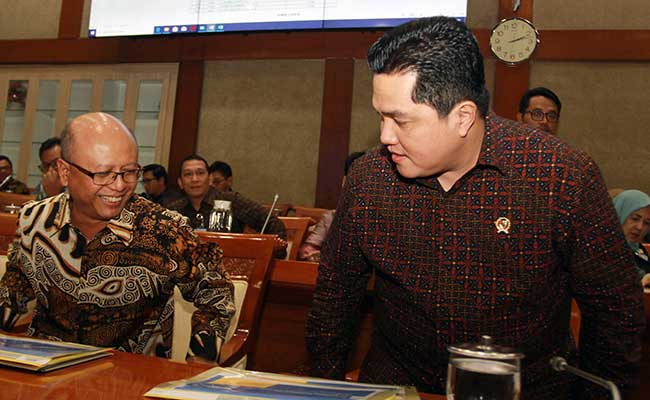  Erick Thohir Janjikan Kepastian Bagi Nasabah Jiwasraya Pada Maret