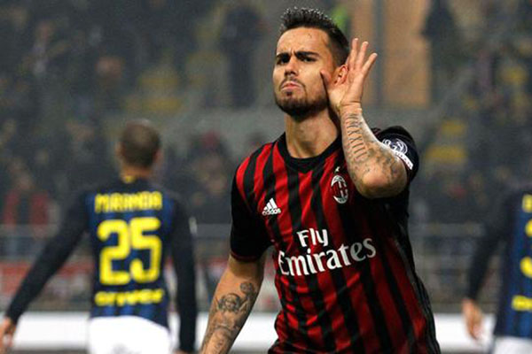  Sevilla Angkut Suso dari Milan, Kesepakatan Permanen 20 Juta Euro