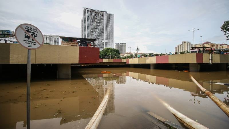  Hujan Guyur Jakarta, Pemprov DKI Awasi Underpass Kemayoran