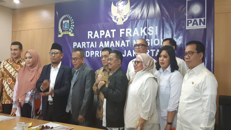  Gerinda Promosi Cawagub DKI Riza Patria ke 4 Fraksi
