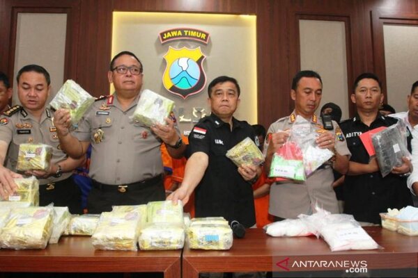  Pengiriman Sabu 15 Kg dari Malaysia Digagalkan