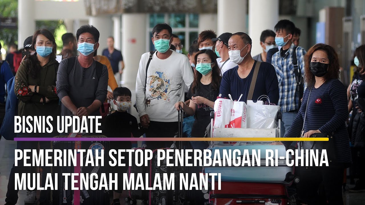  Akibat Virus Corona, Pemerintah Setop Penerbangan dari dan ke China