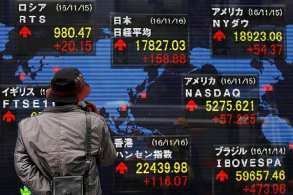  Ikuti Wall Street, Bursa Saham Tokyo Menghijau