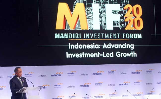  Mandiri Investment Forum 2020 Ajak Investor Tangkap Peluang di Indonesia