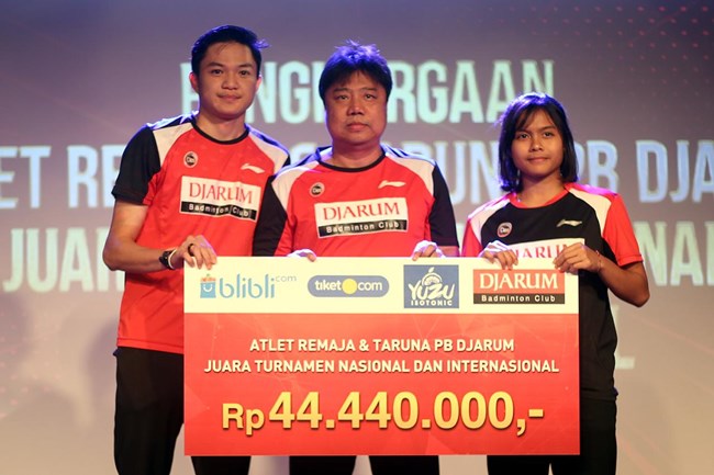  Motivasi Atlet Muda, PB Djarum Kembali Kucurkan Bonus