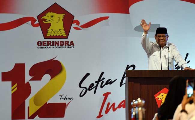  HUT KE-12 PARTAI GERINDRA